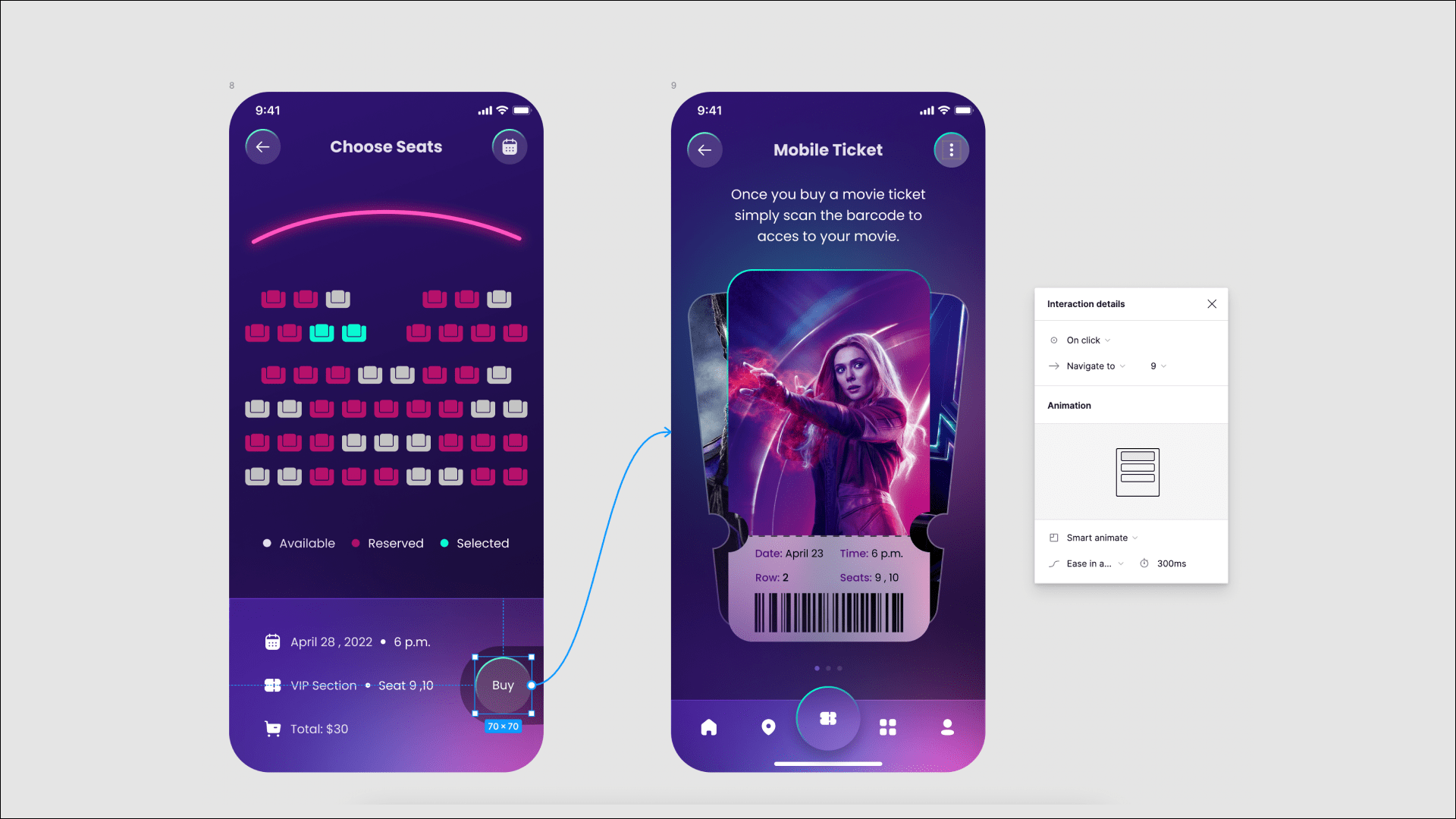 The basics of prototyping Prototyping in Figma Design+Code