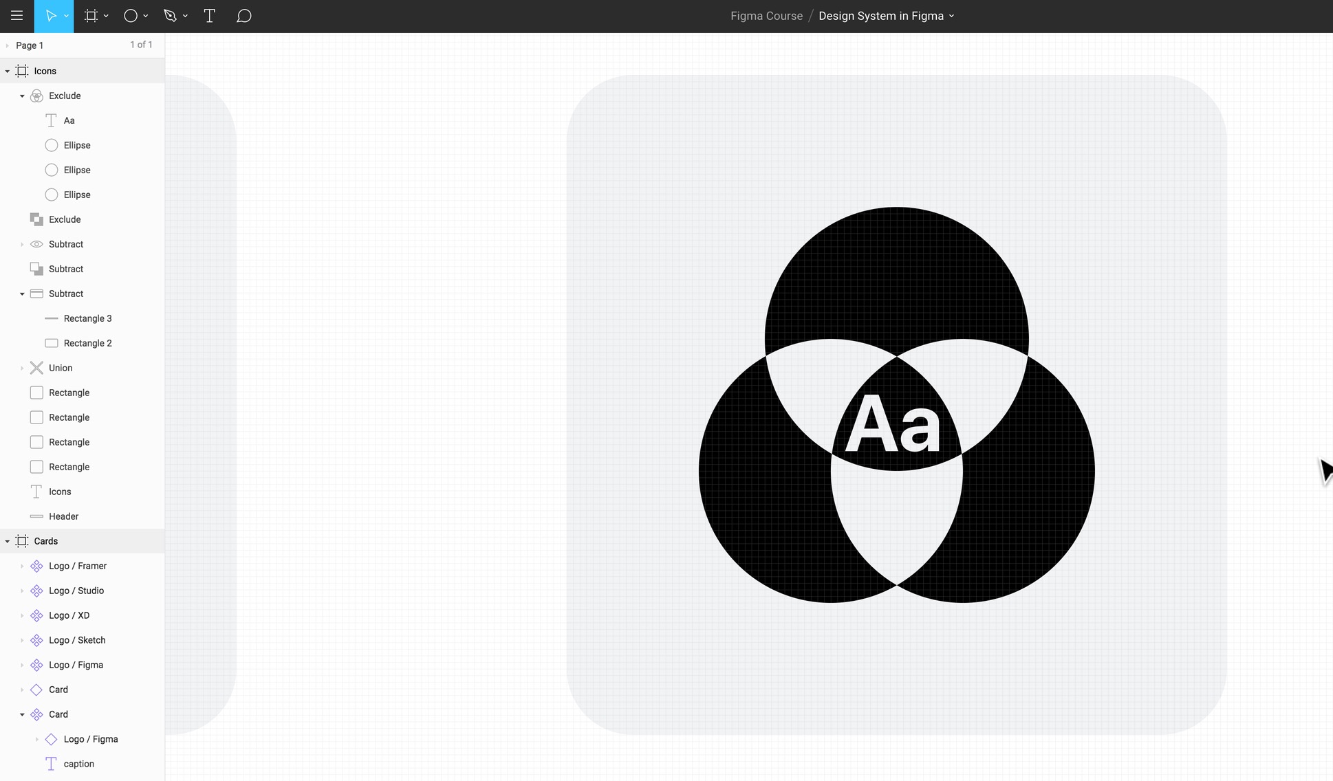 Booleans And Shapes - Design System In Figma - Design+Code