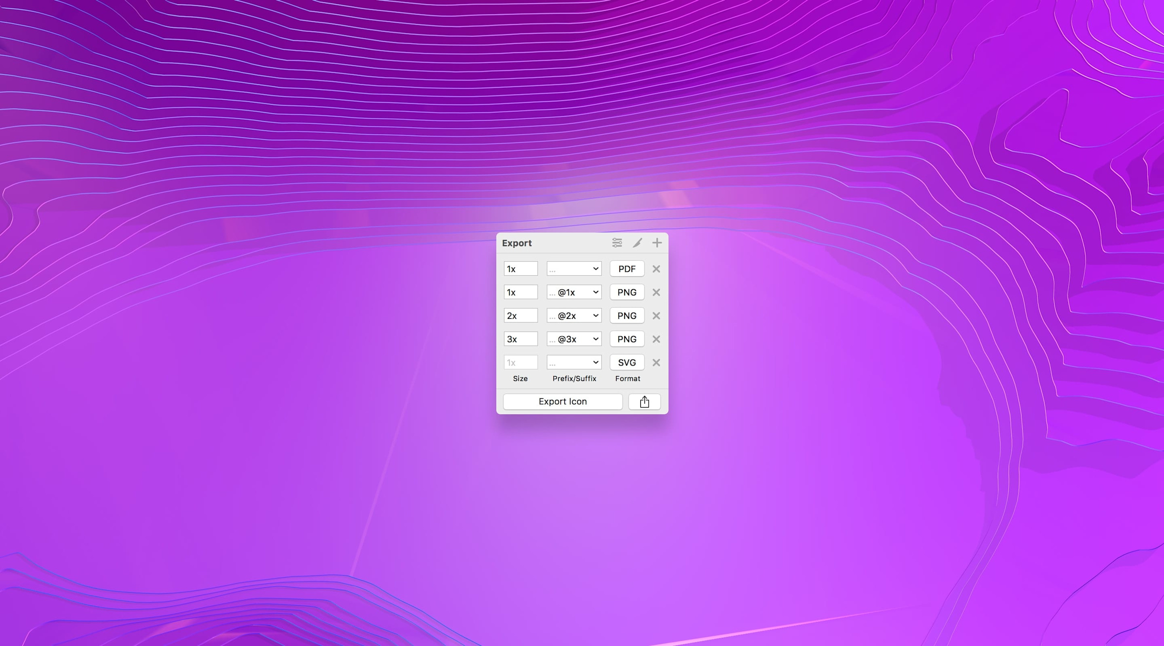Exporting Assets Designcode