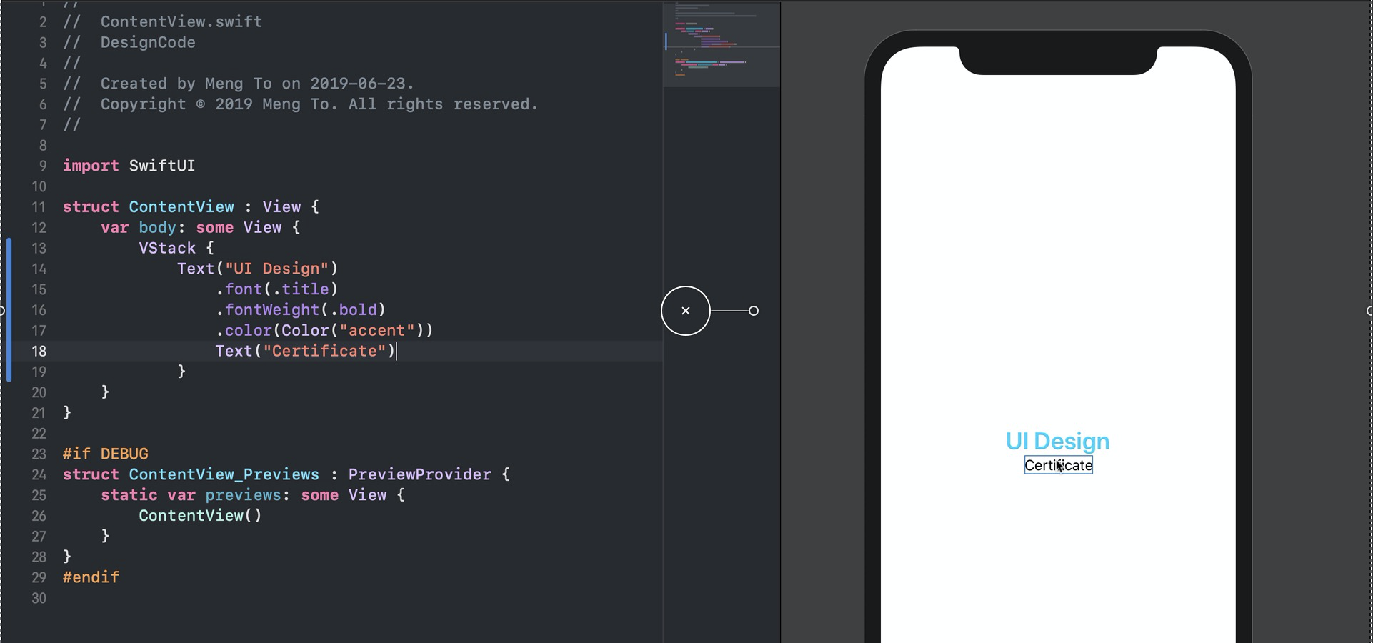 Learn SwiftUI for iOS 13 - Design+Code