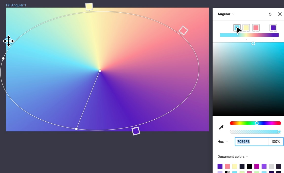 Angular Gradient - Figma Handbook - Design+Code
