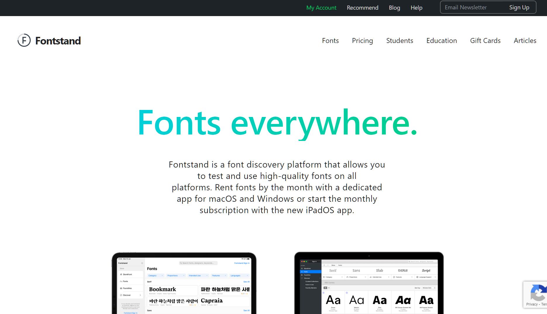 fontstand files on mac