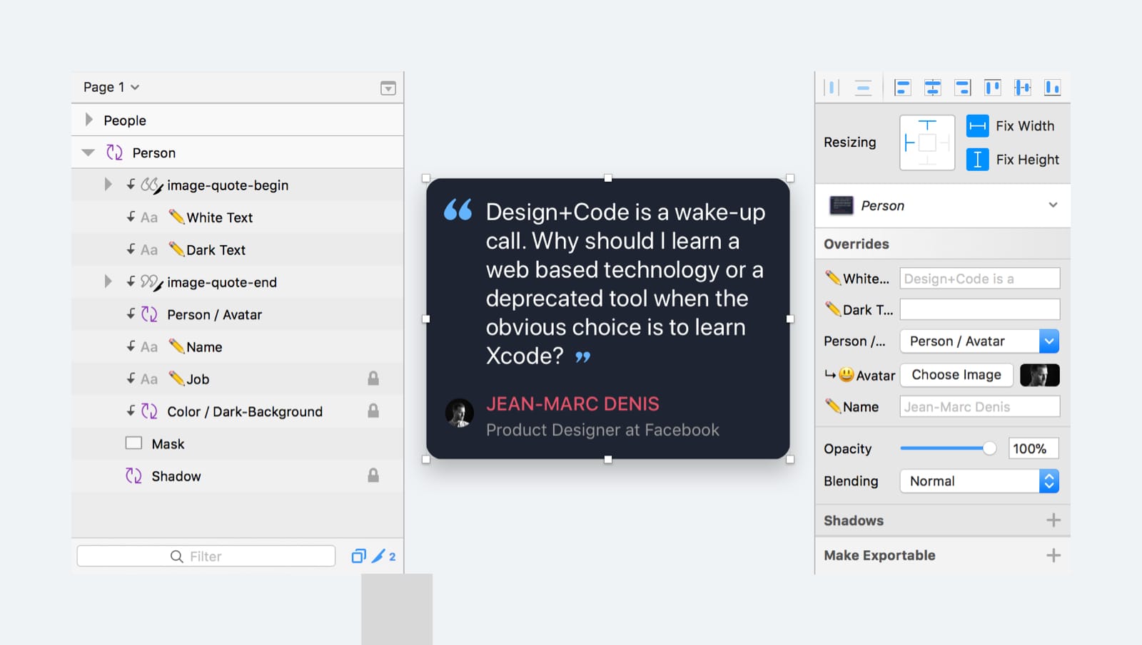 Nested Symbols Designcode