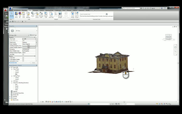 As-Built to BIM: Detailed Reality Computing for Revit