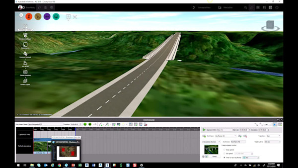 Preliminary Roadway Design Using InfraWorks