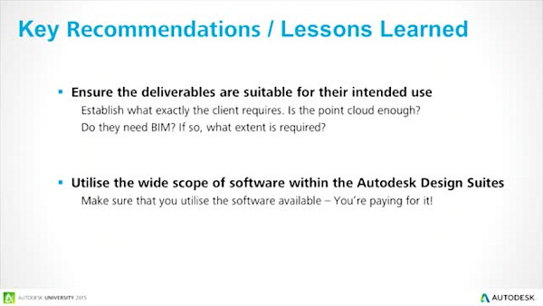 Laser Scanning: From field data collection to installation