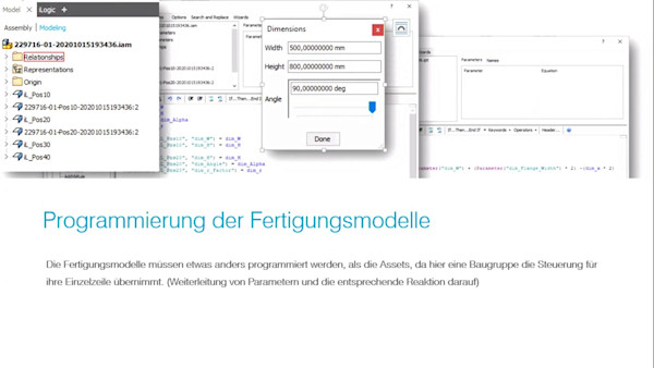 Vom FDU Dummy Asset zum Inventor Fertigungsteil per iLogic und .net