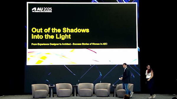 Innovators Stage | Out of the Shadows. Into the Light: From Experience Designer to Architect—Success Stories of Women in AEC.