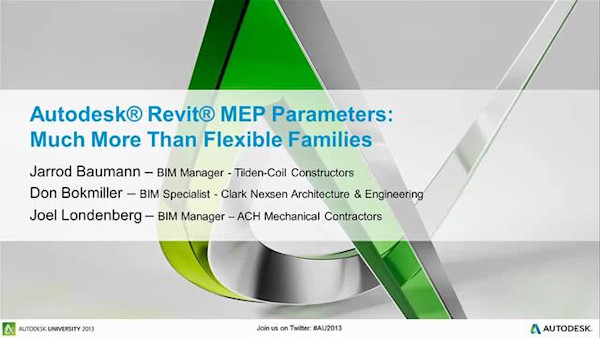 Revit MEP Parameters: Much More Than Flexible Families