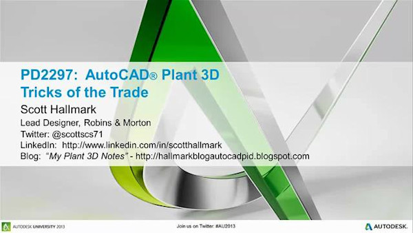 AutoCAD Plant 3D: Tricks of the Trade