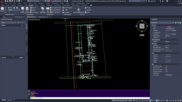 Improving Quality with the CAD Standards Manager in AutoCAD