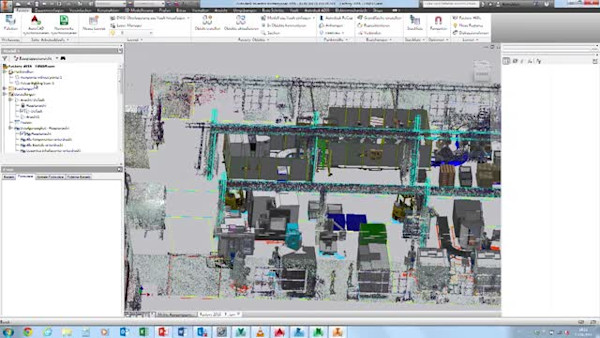 Messen Sie noch oder Scannen Sie schon?  - Laserscanning im Bereich Fabrik und Layout Planung