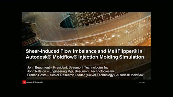 Shear-Induced Flow Imbalance and MeltFlipper® Effects in Autodesk® Moldflow® Injection Molding Simulation