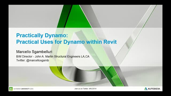 Practically Dynamo: Practical Uses for Dynamo Within Revit