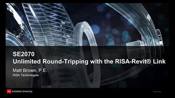 Unlimited Round-Tripping with the RISA-Revit® Link
