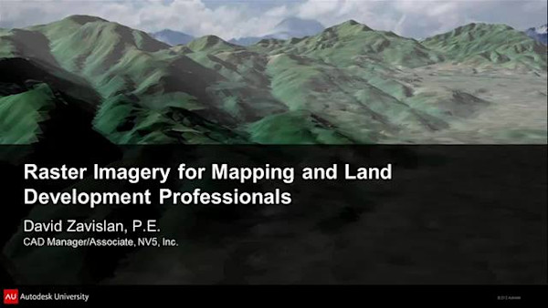 Raster Imagery for Mapping and Land Development Professionals
