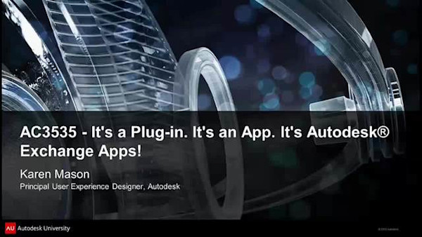 It's a Plug-in. It's an App. It's Autodesk® Exchange Apps!