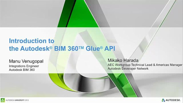 Introduction to the BIM 360 Glue API