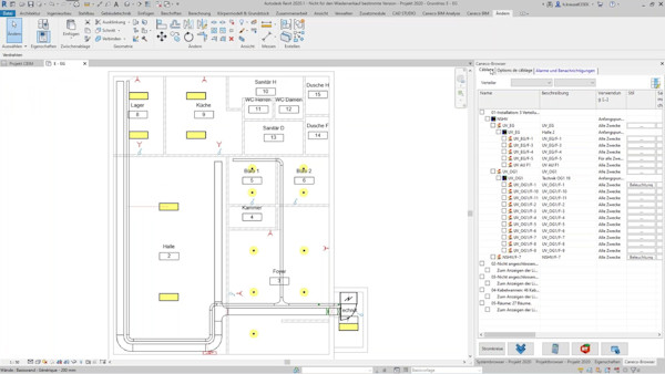 Automatisierung Revit-Elektroplanung: Planungsworkflow live am Modell