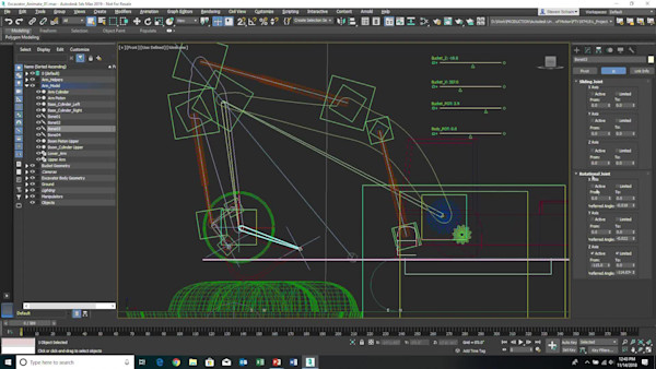 The Mechanics of Motion Automation in 3ds Max 2019