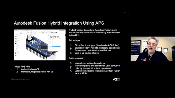 How to Develop Connected Cloud Applications for CAD/BOM Using the Manufacturing Data Model API