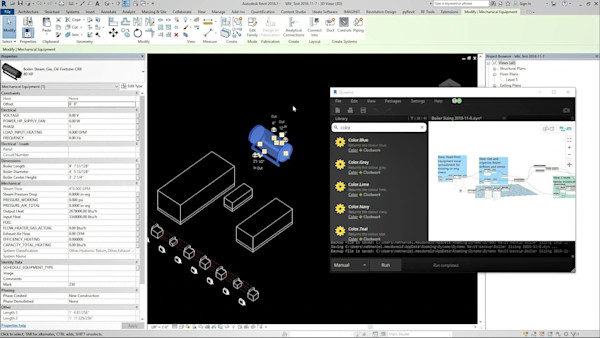 Mechanical Dynamo Smorgasbord: Preliminary Equipment Sizing with Dynamo in Revit