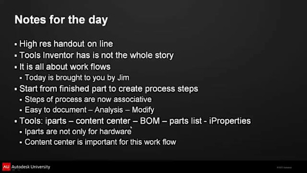 Autodesk® Inventor® Workflow for Developing a Top-Down Manufacturing Shop Process