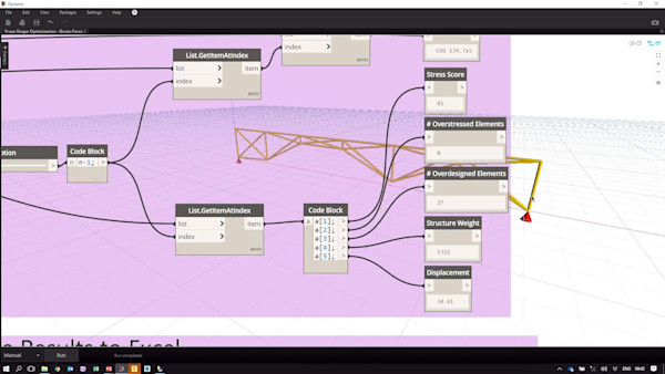 Structural Dynam(o)ite: Optimized Design and Fabrication Workflows with Dynamo