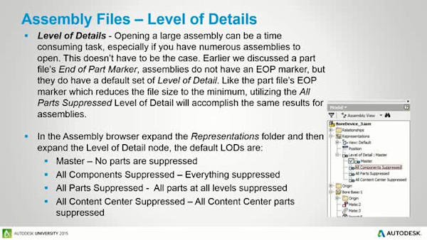 CADZilla—Taming Large Files in Inventor