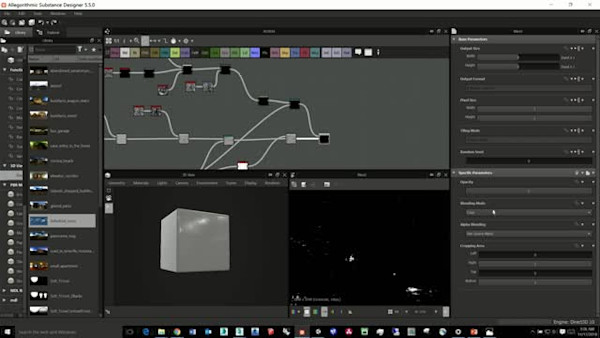 Procedural PBR Material Creation Using Substance Designer for Visualization