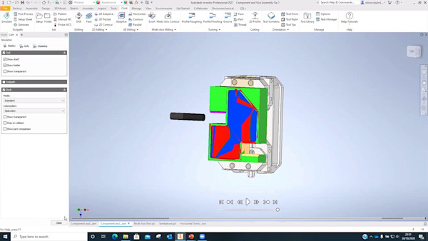 Reduce the Number of Component Setups—Using Multiaxis Machine Tools