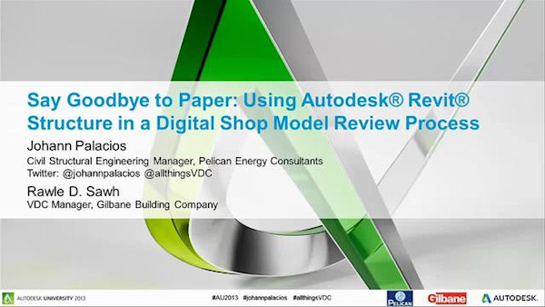 Say Goodbye to Paper: Using Revit Structure in a Digital Shop Model Review Process