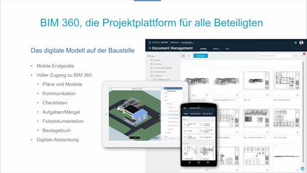 Vom Projektentwurf zu detaillierte Stahlbauplanung mit BIM 360