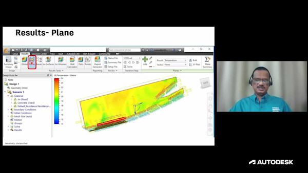 Using Autodesk CFD for Occupant Thermal Comfort in a Large Auditorium Hall