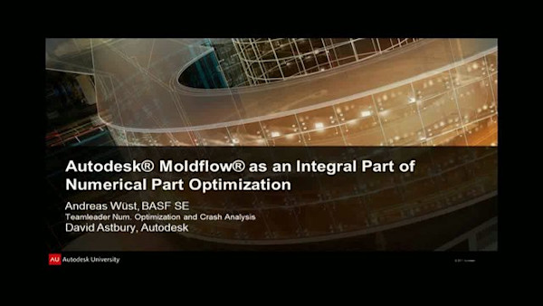 Autodesk® Moldflow® as an Integral Part of Numerical Part Optimization