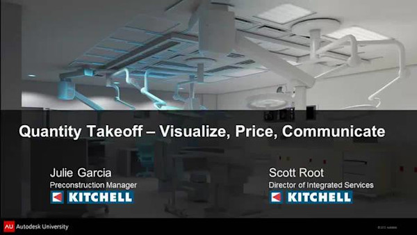 Autodesk® Quantity Takeoff: Visualize, Price, Communicate