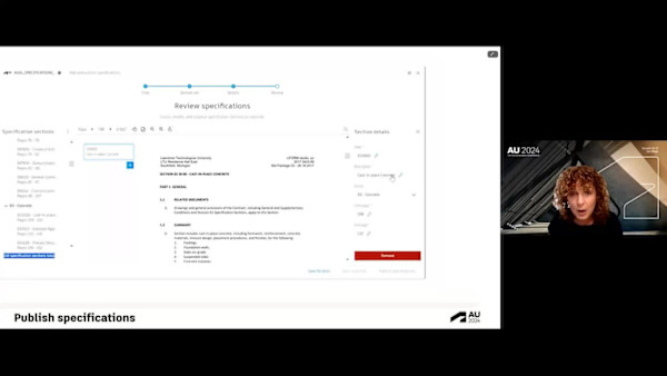 Mitigating Risk in Project Execution: Autodesk Construction Cloud Specifications Tool