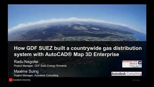 How GDF SUEZ Built a Countrywide Gas Distribution System with AutoCAD® Map 3D Enterprise