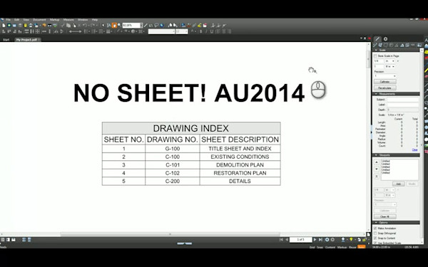 No Sheet, You Can Do That with the SSM in AutoCAD