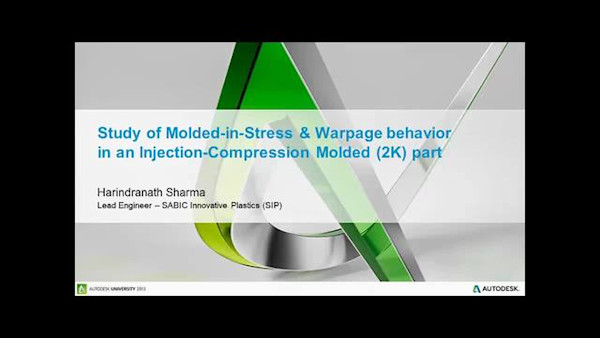 Study of Molded-in Stresses and Warpage Behavior in Injection-Compression Molded Parts