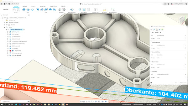 Autodesk Fusion360 CAM - Fräsen und Drehen in der Cloud