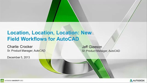 Location, Location, Location: Live Maps in AutoCAD Workflows