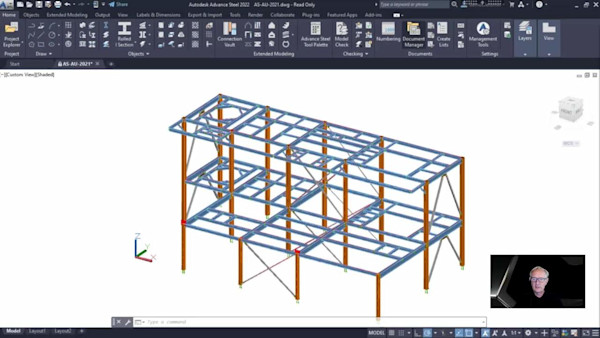 Advance Steel - Kollaboration mit Autodesk Docs