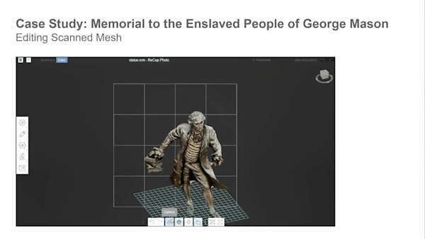 Reality Virtually: Case Study at the Memorial to the Enslaved People of George Mason