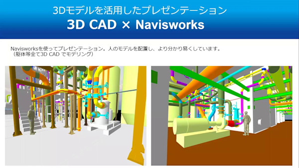 3D CADと3Dレーザースキャナの融合による設計の効率化