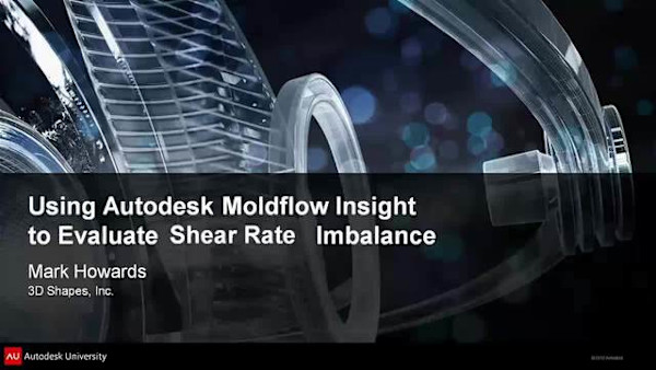 Evaluating Shear Imbalance with 3D Autodesk® Simulation Moldflow® Analysis