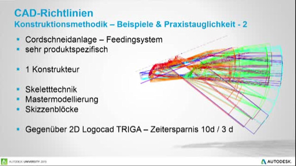 Änderungsstabile, performante und nachvollziehbare CAD Daten durch Festlegung der Arbeitsweisen und Methoden in CAD Richtlinien