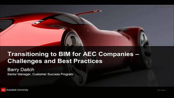 Transitioning to BIM for AEC Companies: Challenges and Best Practices