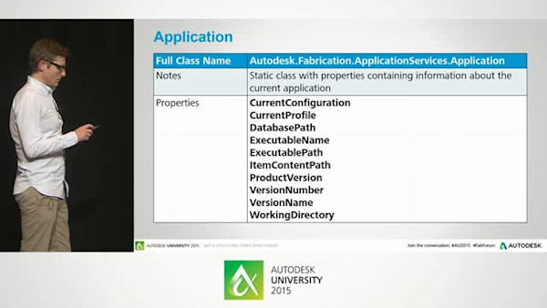 Utilizing the Fabrication Software API