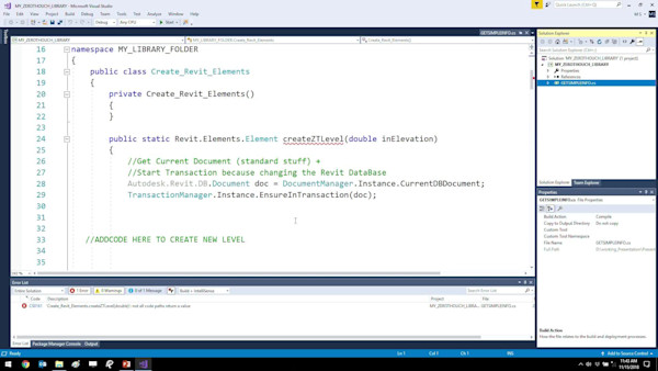 Getting Started with Customizing Dynamo for the Non-Programmers Using C#